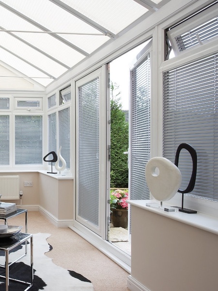 Perfect fit blinds, conservatory